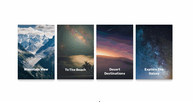 Card Hover Interactions with CSS