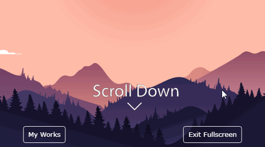 A Cool Parallax scroll animation